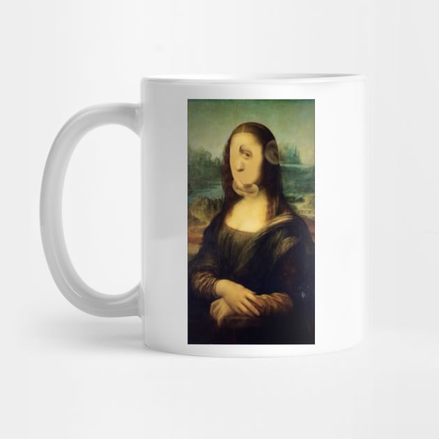 Gioconda - Mona Lisa instagram filters - Hearts eyes by Uwaki